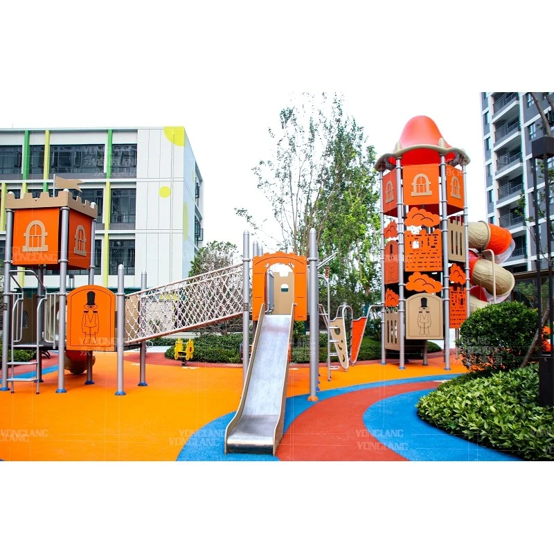 Castle Themed Playground Equipment factory